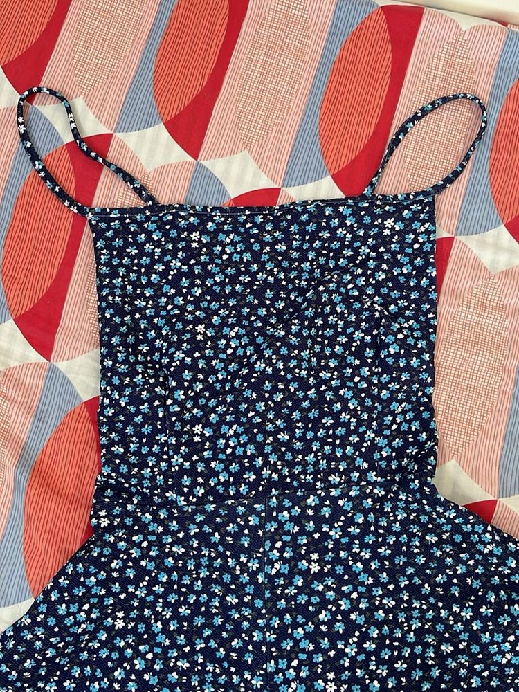 Floral Print Mini Dress
