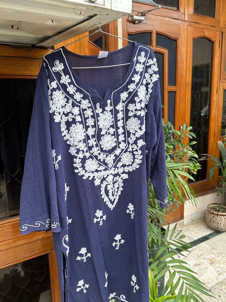 Embroidered Tunic Top
