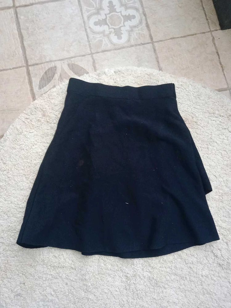 Navy Blue Skirt
