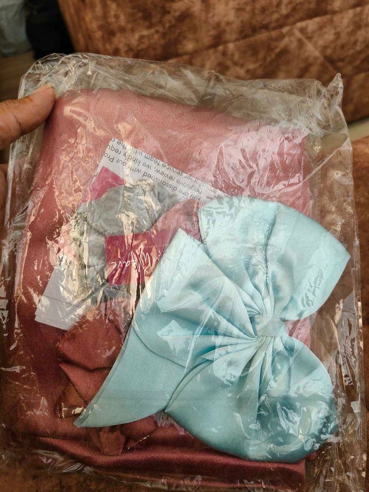 Satin Pillow Cover + Scrunchie Kit