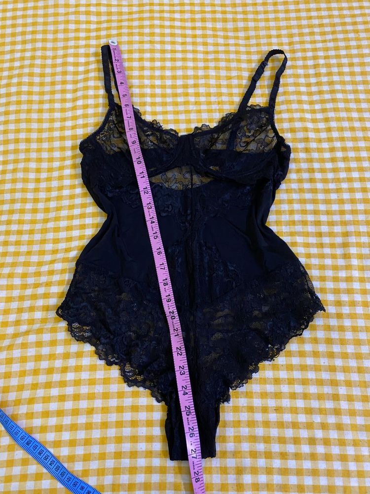 Black Lace Bodysuit Bust 34