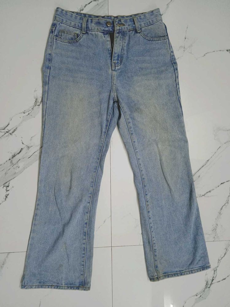 Light Wash Flare Jeans