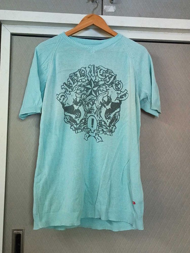 Free Size Wool Blue T (Unisex)