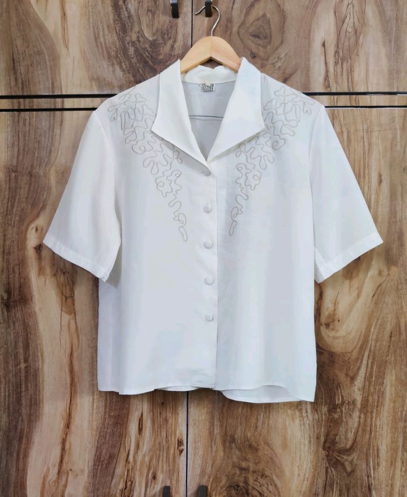 Embroidery Work Shirt Size-42
