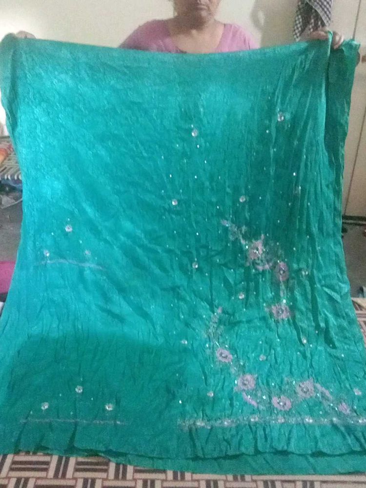 Teal Dress Material