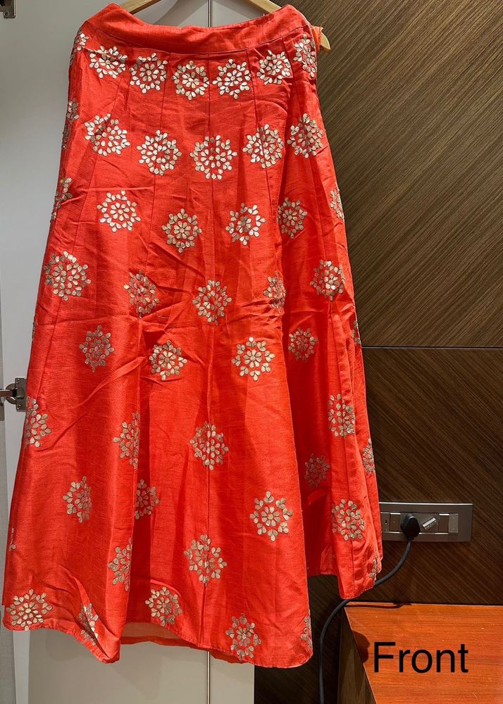 Festive Skirt &amp; Crop Top Set