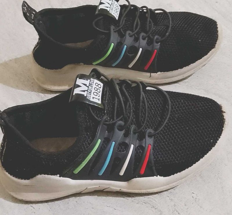 Black Shoes For 4 to 6 year