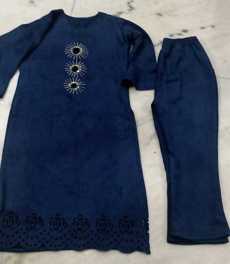 ❤Heavy Velvet New Unused ❤Elegant Kurta Pant Set