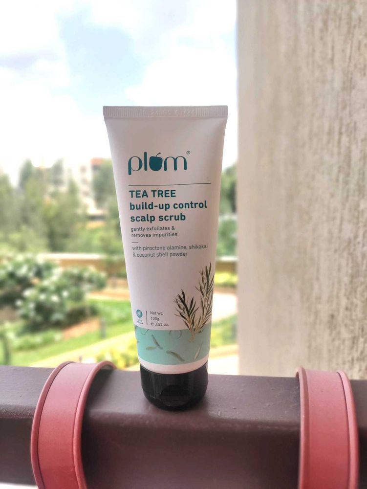 Plum Tea Tree Build-up Scalp Scrub