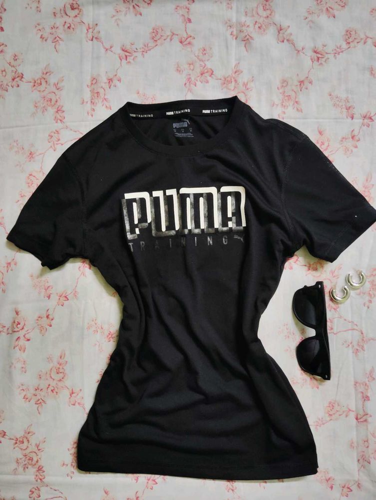 Puma Black Fitted Tee