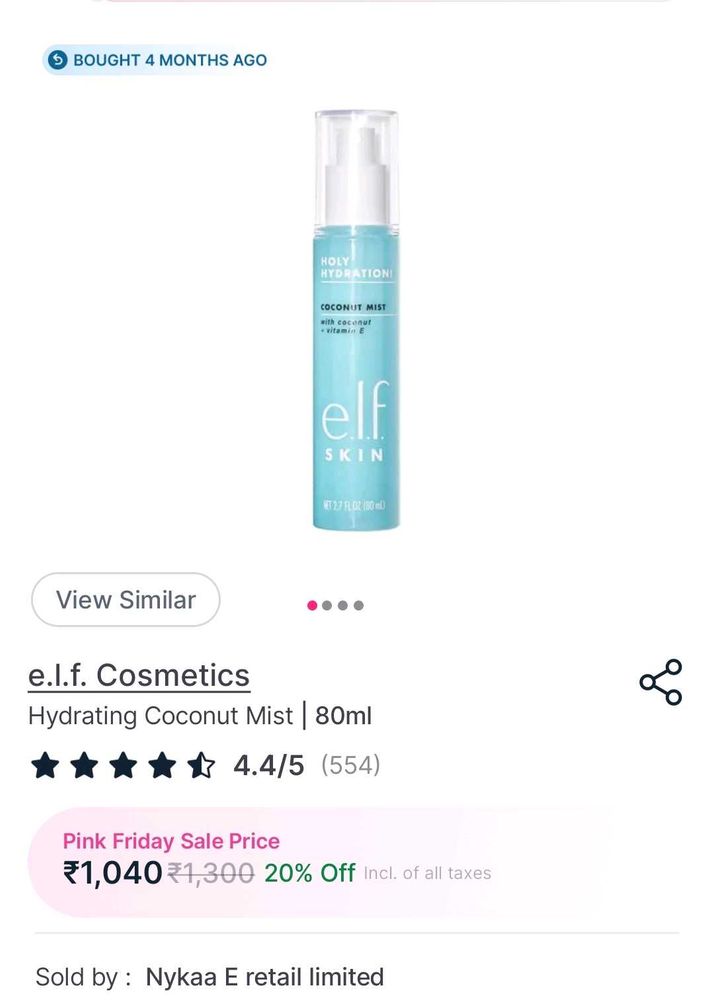 e.l.f. Coconut Mist