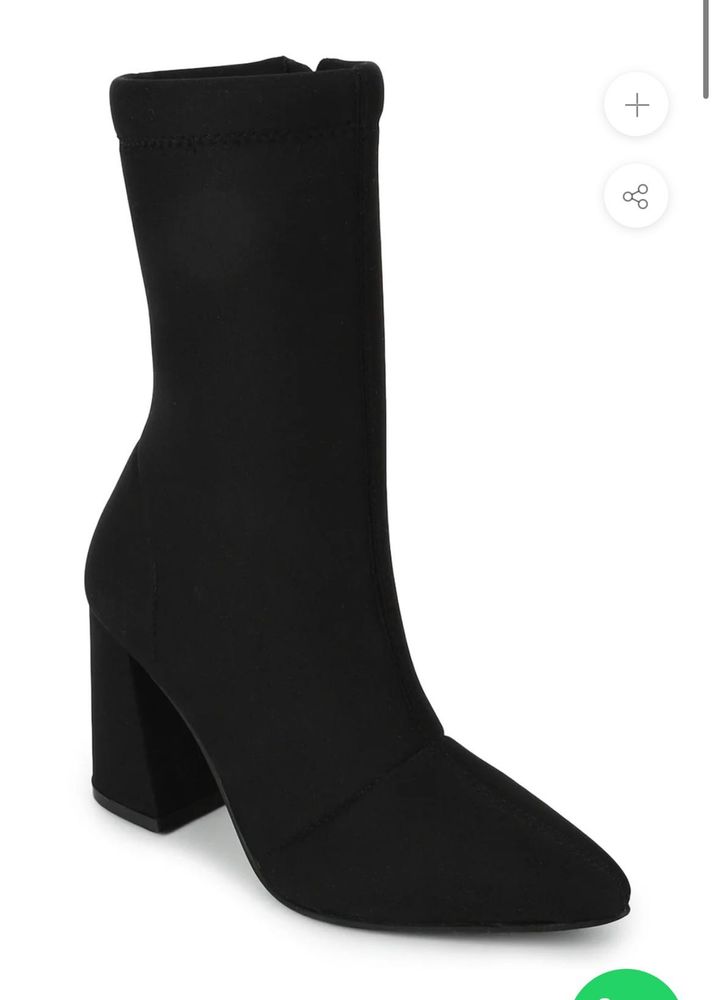 truffle collection Black Ankle Boots