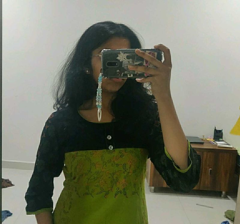 Green Everyday Kurthi ✨