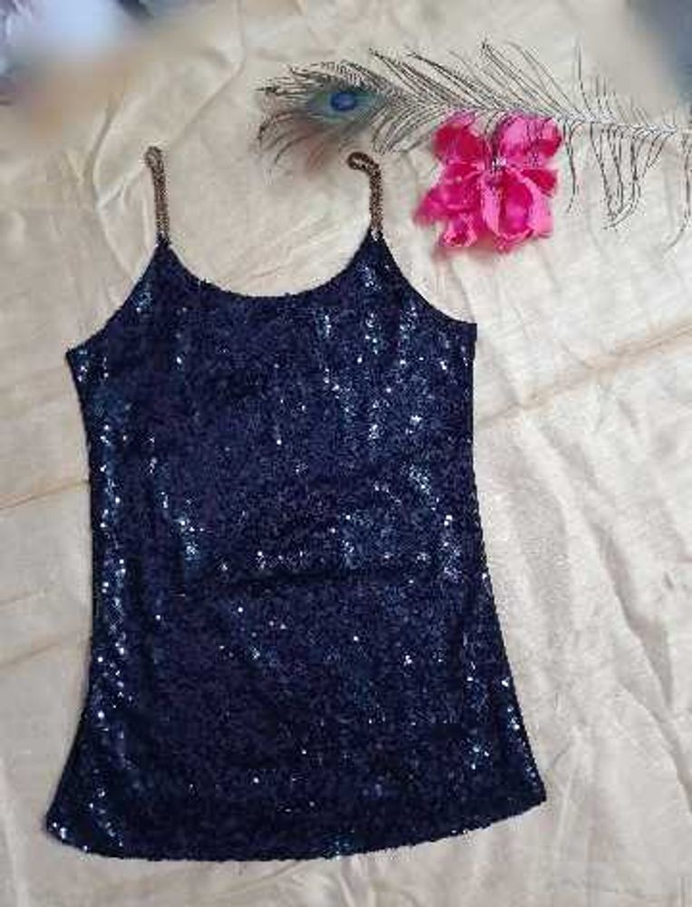 Sparkling Sequin Cami Top