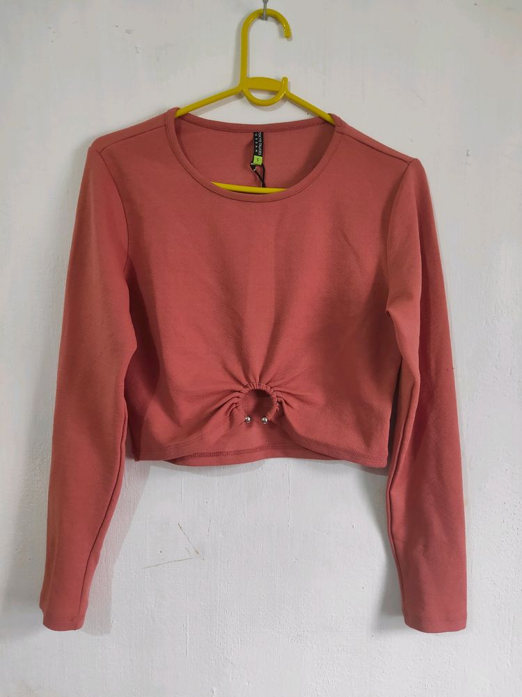 Mauve crop Top