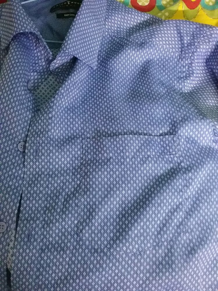 Knight Hood Blue Full Sleve Shirt