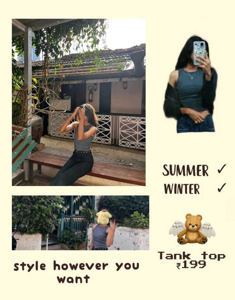 Grey tank Top XS in Size.