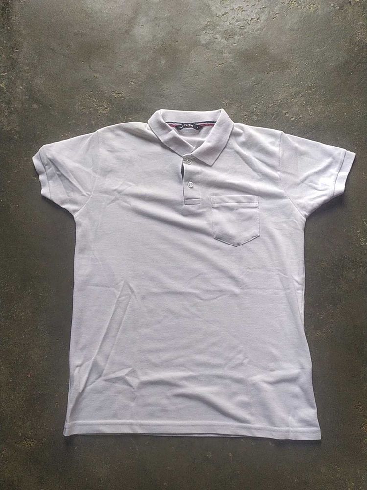 Classic White Polo Shirt