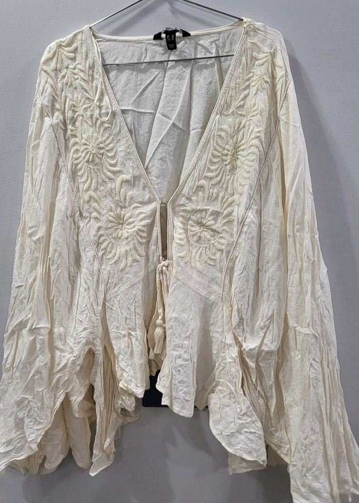 Chickenkari Kaftan Style Shrug