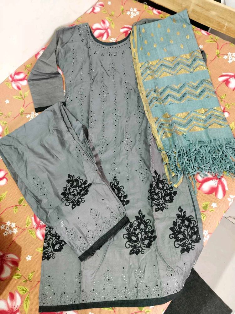 Heavy Work Kurta Set
