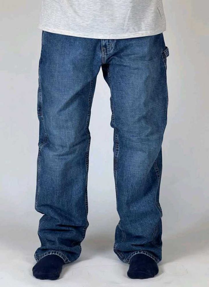 high quality heavy baggy jeans