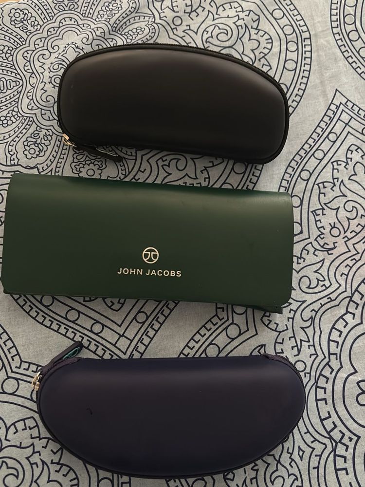 New 3 Glasses Case