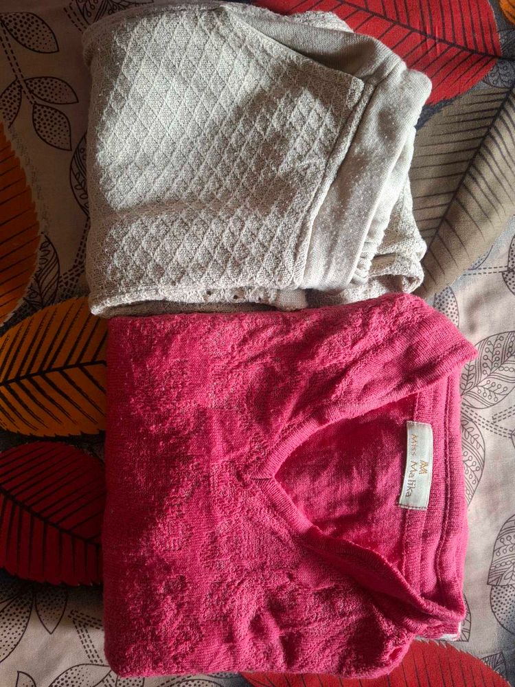 Woolen kurti set