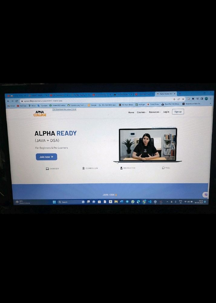 ALPHA JAVA DSA COURSE