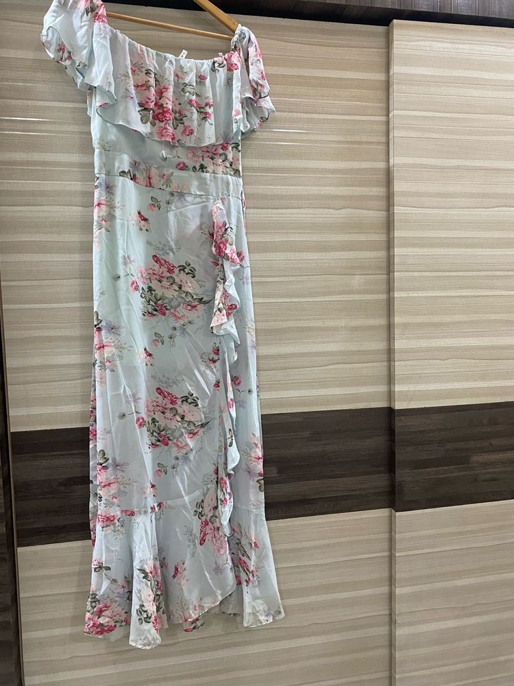 Floral Print Maxi Dress