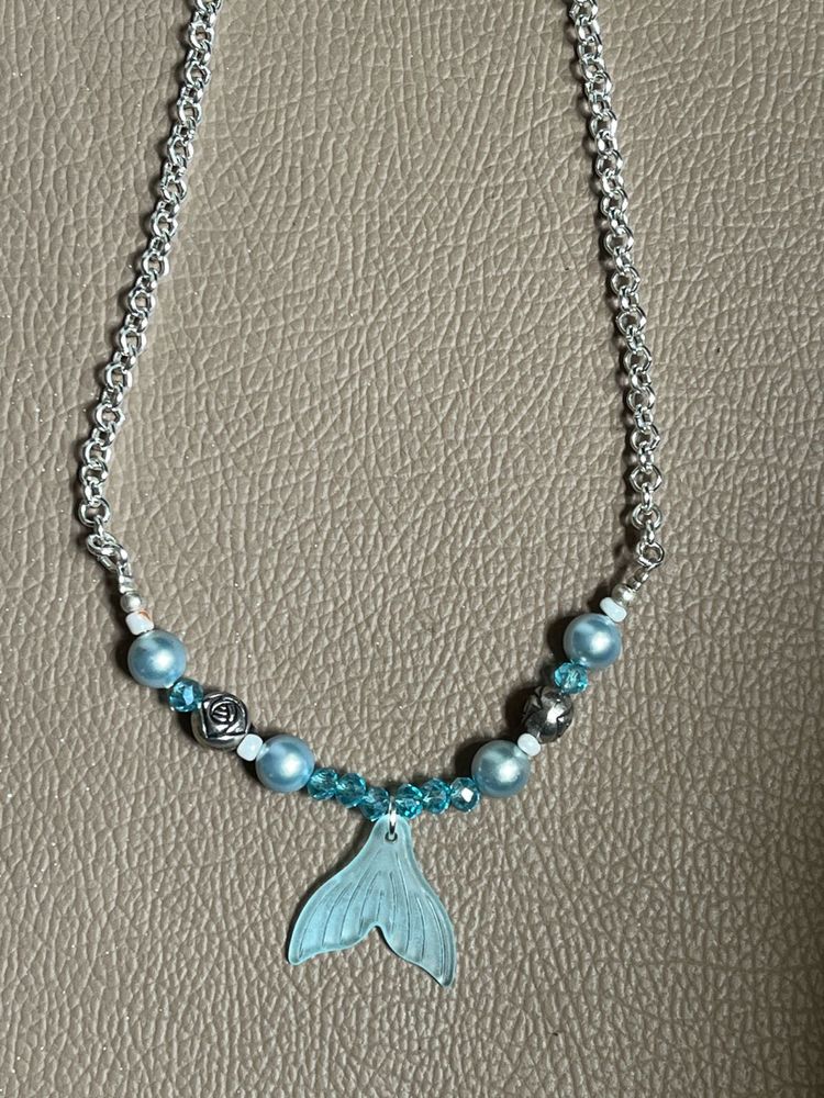 Mermaid Tail Beaded Necklace