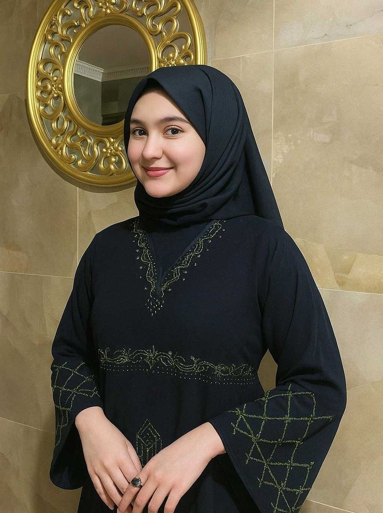 New Navy blue Abaya🌸
