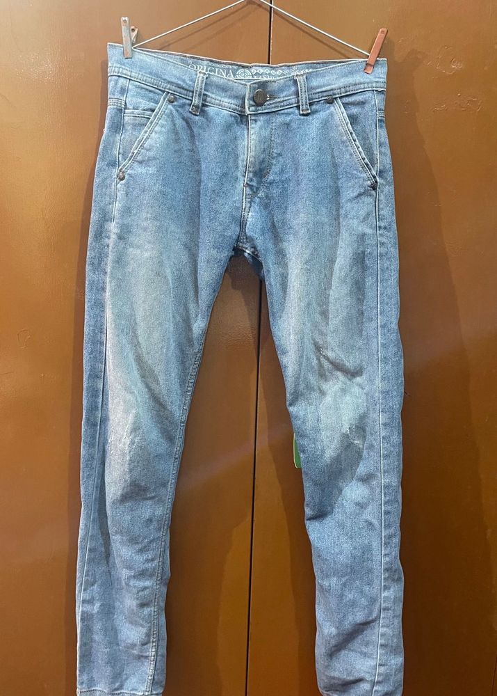 Light Wash Denim Jeans