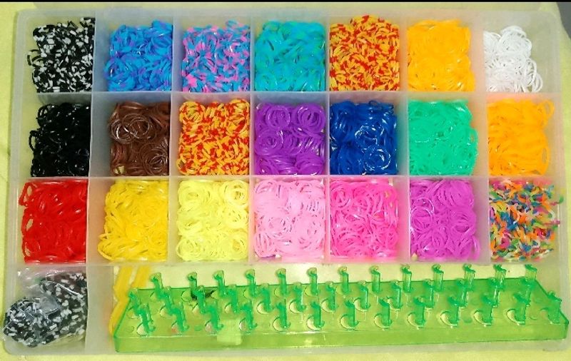 3 Triple Combo Of Kitchen Set, Blocks &amp; Loom Bands