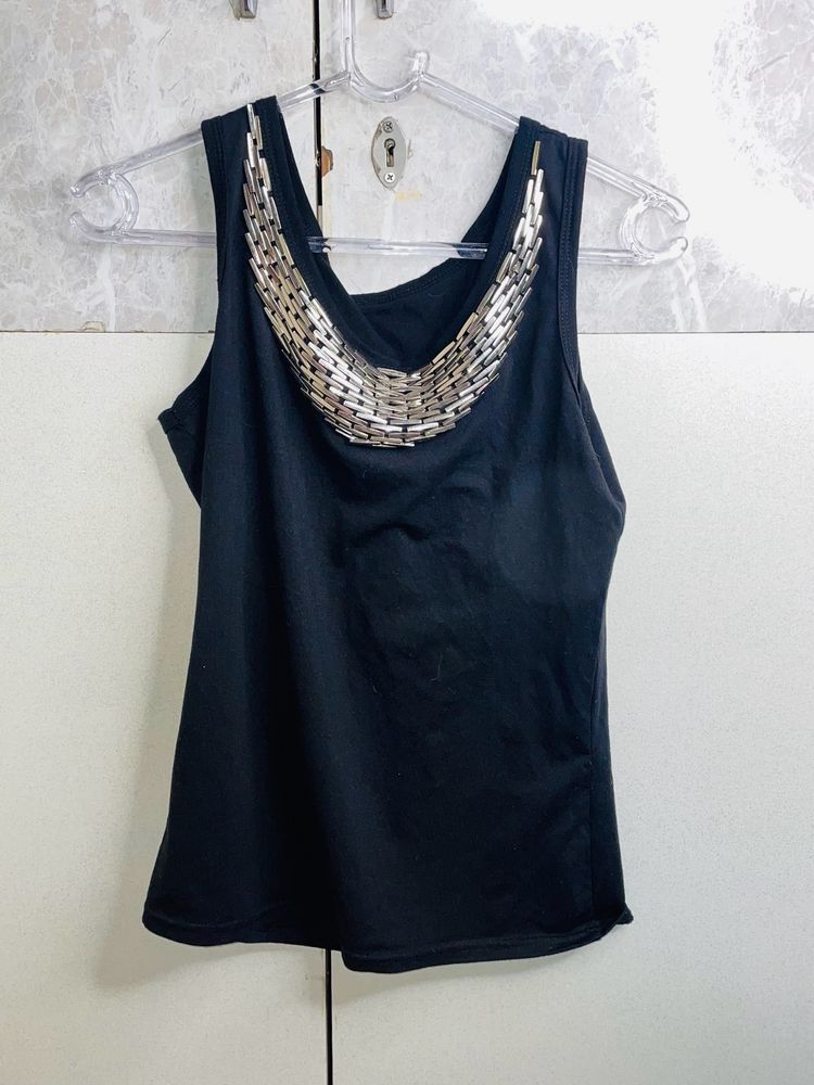 Heavy Work Neck Tank Top
