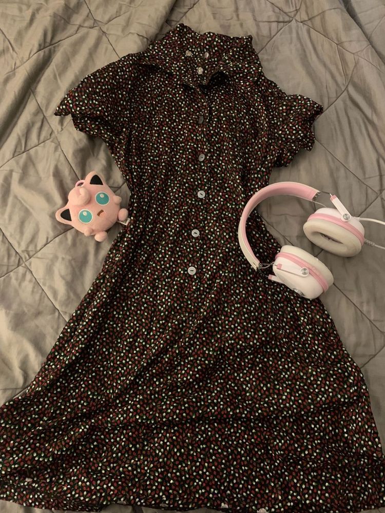 cottage core pretty dress