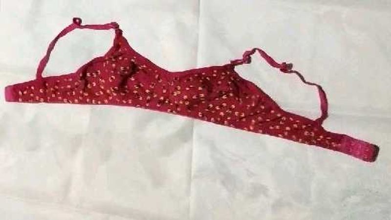 Maroon Bra