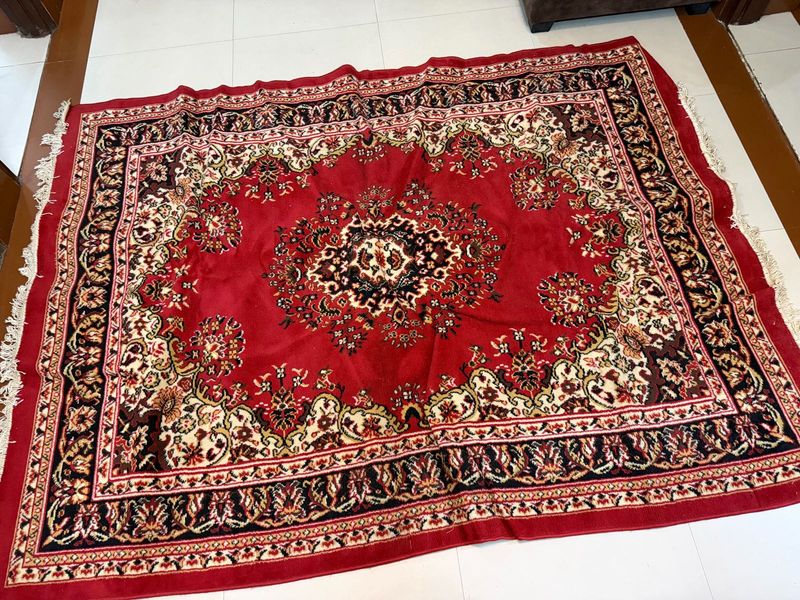 Red Oriental Style Rug