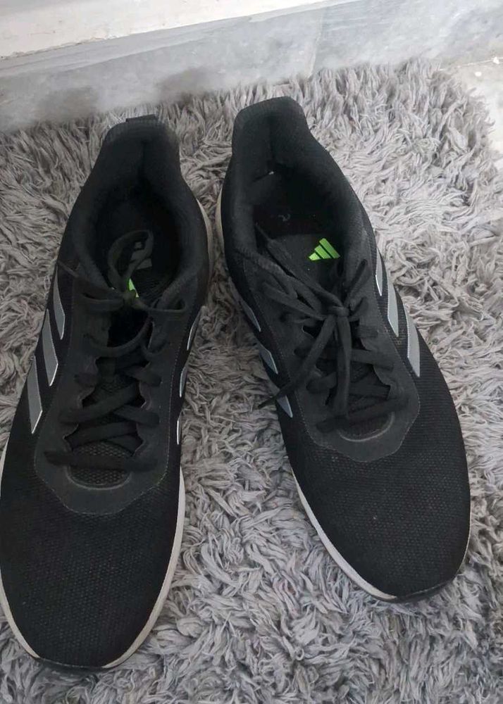 Adidas Black Running Shoes