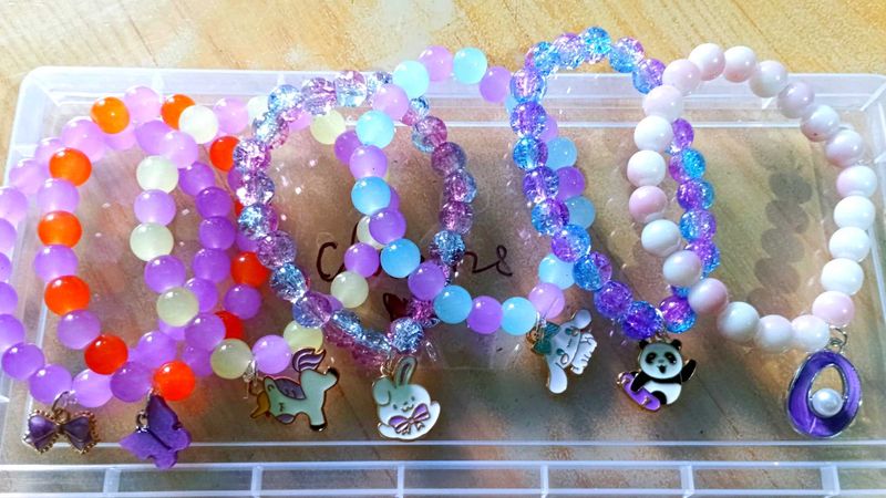 New Handmade Bracelets ❤💛💙💚💜