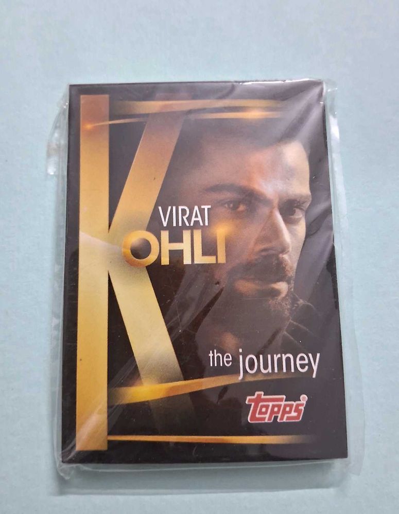 Virat Kohli Topps Journey Cards