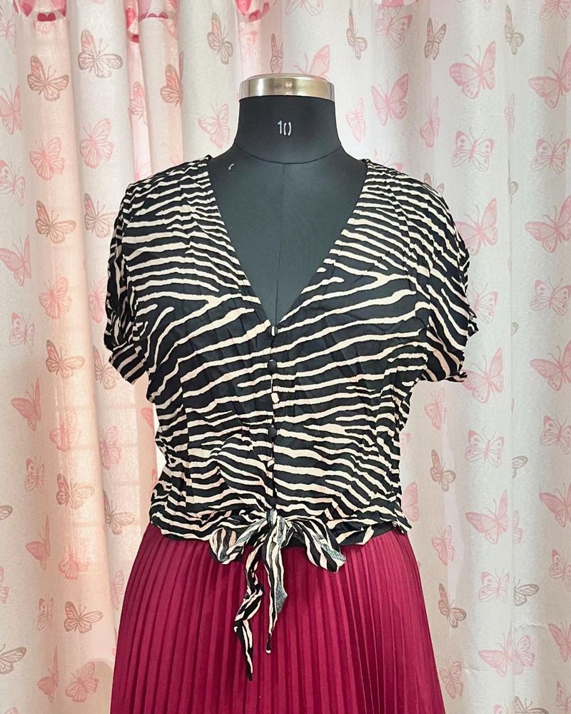 H&amp;M Knot Top
