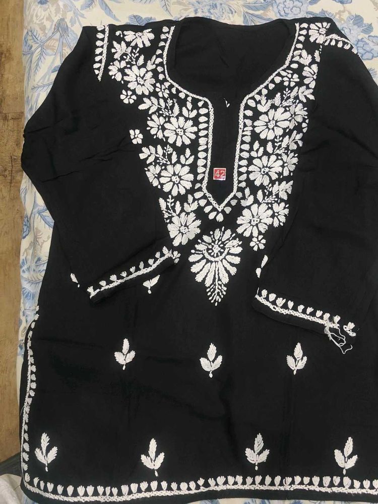 Reyon Lucknow Chikkari Short Top