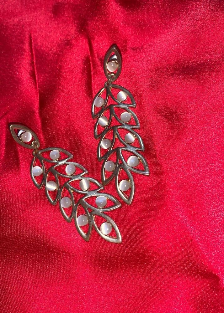 Leaf Drop Earrings