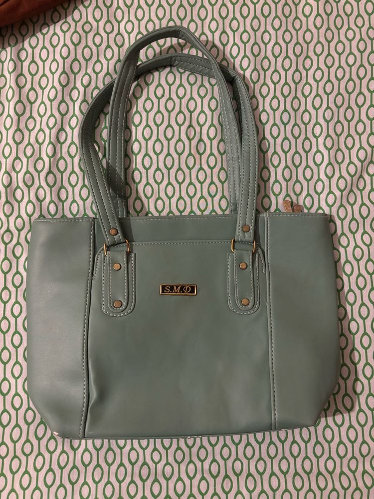 SMD Pale Blue Tote Bag