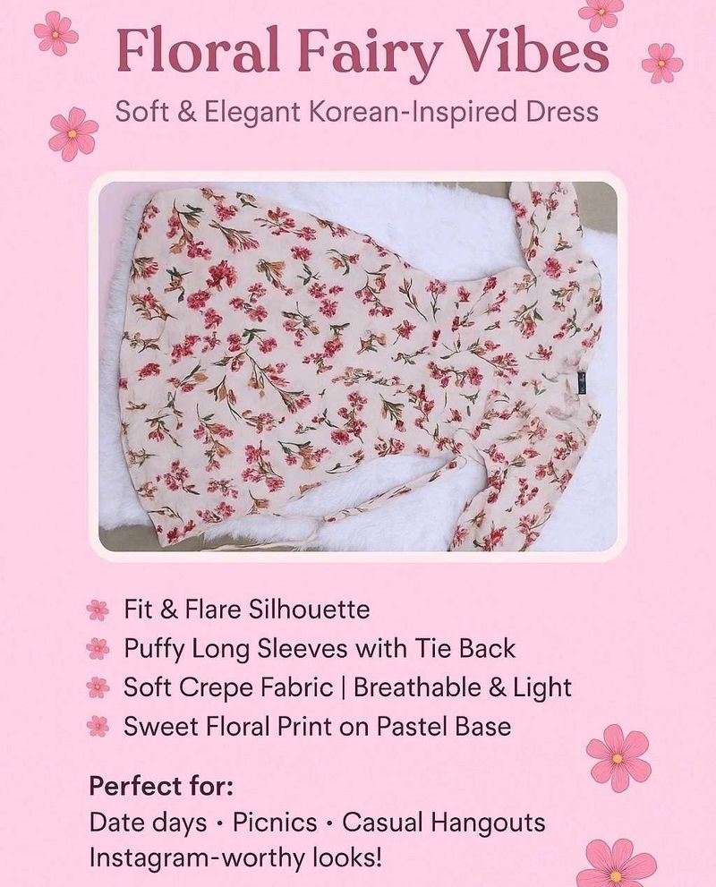 Floral Dress🤌💕