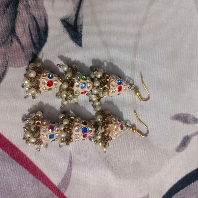 Ethnic Jhumka Earrings