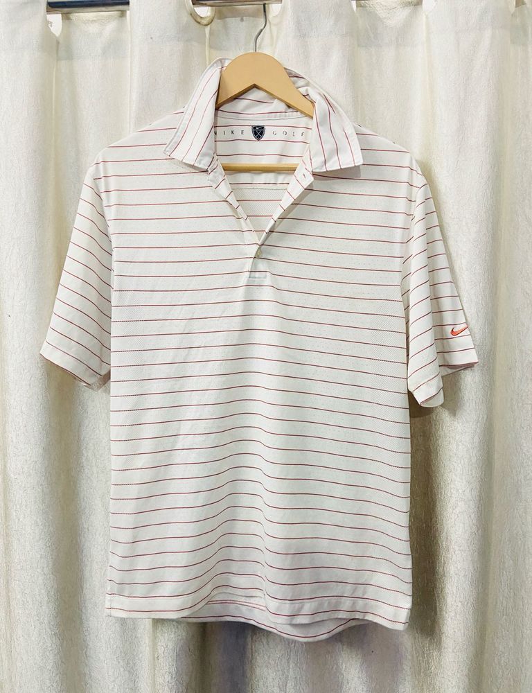 🇻🇳Nike White Red Line Golf T-Shirt