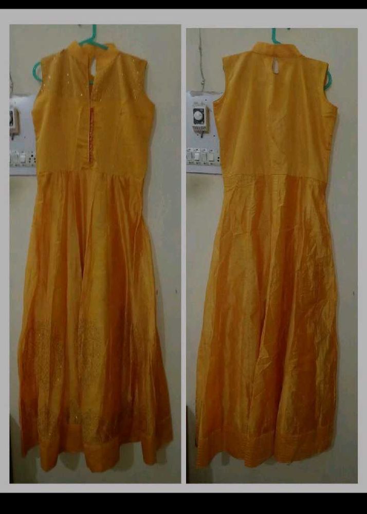 Gown Dupatta And Pant
