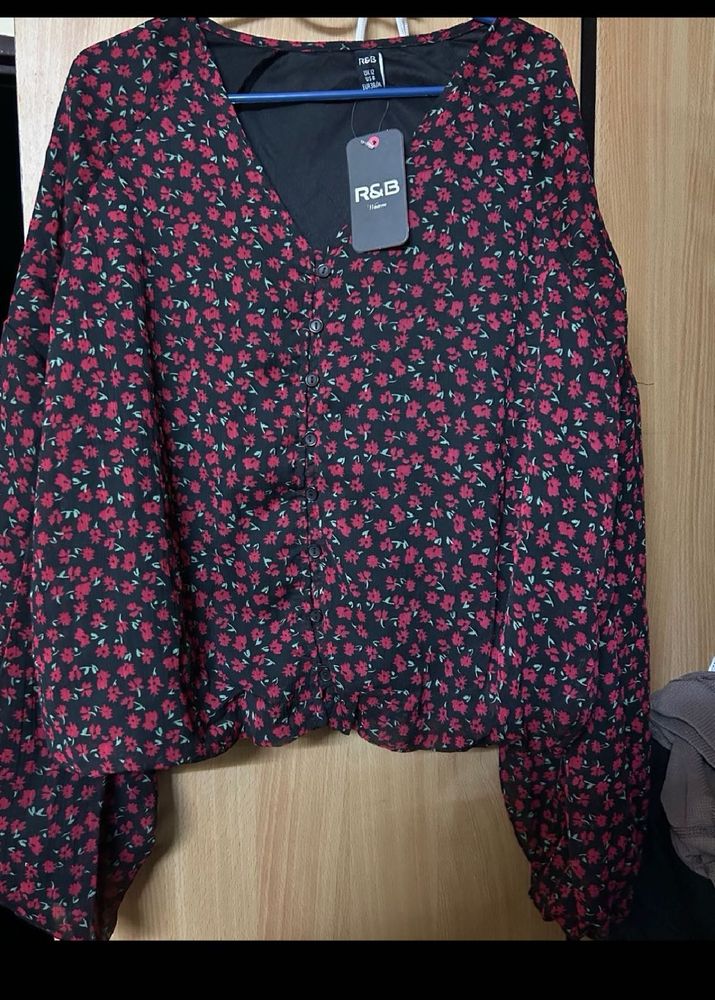 Floral Print Blouse