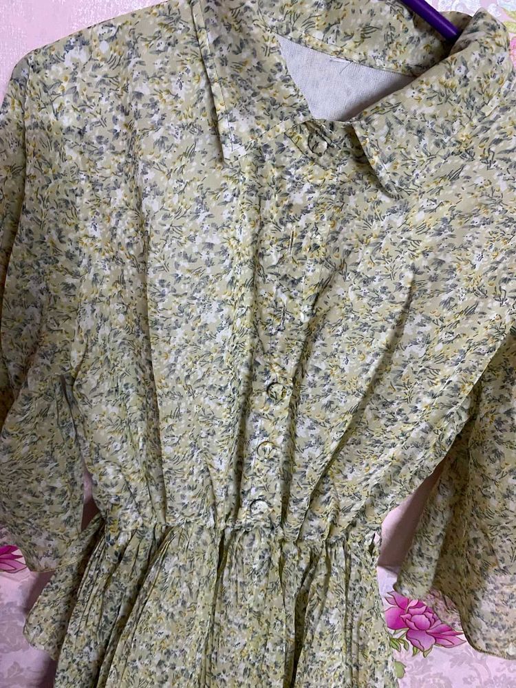 Shirt Style Summer Dress
